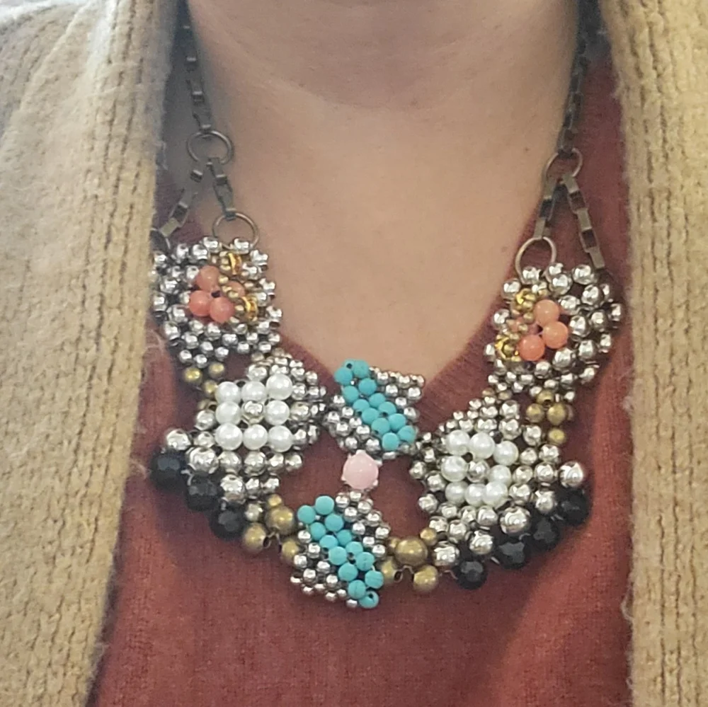 Anthropologie Vintage Pam Hiran Necklace - Picture 7 of 8